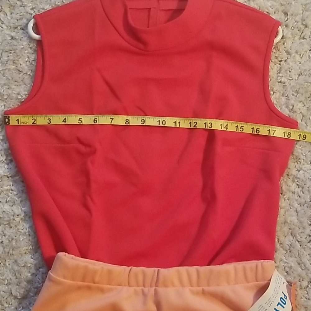 Vintage polyester knit top